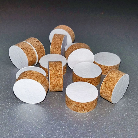 CAL. 16 PAPER-FACED CORK FILLER WADS - 100 PCS