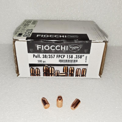 #500 PALLE RAMATE FIOCCHI CAL 38 / 357 FPCP 158 grs