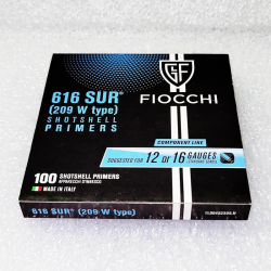 100 AMORÇAGES Fiocchi Dfs 616 emballage d'origine en boîte de 100 pièces