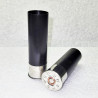 T3 12/70 688 NOBEL SPORT - BLACK - PLASTIC CARTRIDGE CASE - FLARED - NICKEL-PLATED CASE BACK - 50 PIECES