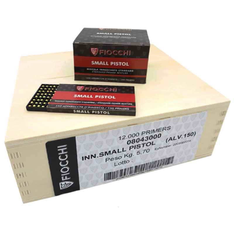 12000 PISTONES SMALL PISTOL FIOCCHI