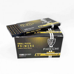 SMALL PISTOL LEADLESS PRIMERS - FIOCCHI - PACKAGE OF 150 OR 1500 PCS