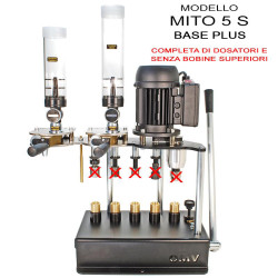 MITO 5S RELOADING PRESS - MOD. BASE PLUS - WITH 5 IN-LINE POSITIONS