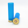 T1 12/70 CX 2000 CHEDDITE - DOUILLE BLEU TRANSLUCIDE EN PLASTIQUE ÉVASÉ - 100 PIÈCES