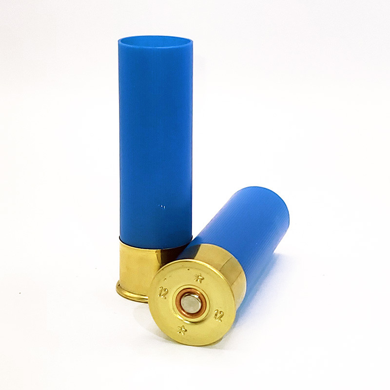 100 PATRONENHÜLSEN FIOCCHI TIPO 3 Cal.12/70 ELEKTRISCH BLAU, KUNSTSTOFF, NICHT VERBREITERT, ZÜNDHÜTCHEN DFS 616