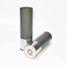 T4 12/70 DFS 615 FIOCCHI - DOUILLE VERT MILITAIRE - EN PLASTIQUE ÉVASÉ - FOND NICKELÉ - PAQUET DE 100