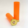 T1 12/70 CX 2000 CHEDDITE - BOSSOLO ARANCIO IN PLASTICA SVASATO - 100 PEZZI