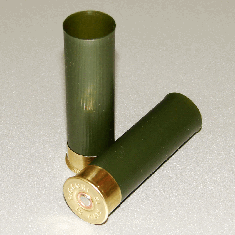 T2 12/70 DFS 616 FIOCCHI - DOUILLE VERT SNIA EN PLASTIQUE ÉVASÉ - PAQUET DE 100