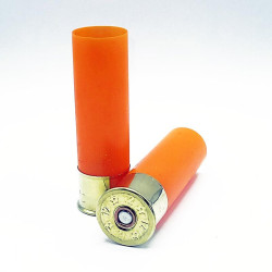 T3 12/70 688 NOBEL SPORT - DOUILLE ORANGE - EN PLASTIQUE ÉVASÉE - 50 PIÈCES
