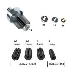 CUTTER KIT WADS 12 - 20 - 28 - 36/.410 GAUGE