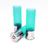 T4 12/70 688 NOBEL SPORT - TIFFANY GREEN CASING - PLASTIC - FLARED - NICKEL-PLATED BASE - 50 PIECES