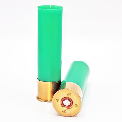 T3 16/70 DFS 616 FIOCCHI - BOSSOLO VERDE CHIARO IN PLASTICA SVASATO - 100 PEZZI
