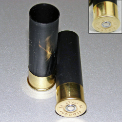 100 PATRONENHÜLSE TYP 3 FIOCCHI Cal.12/70 SCHWARZ, SVASED, ZÜNDHÜTCHEN DFS 616