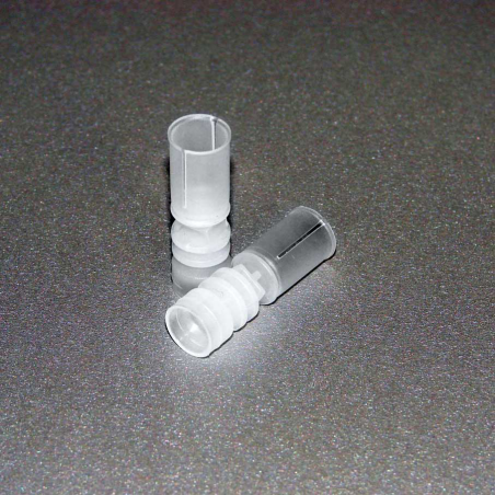 100 PEZZI BORRE IN PLASTICA GUALANDI Mini-Container, calibro 36-410 mod. MC36 da 33 mm